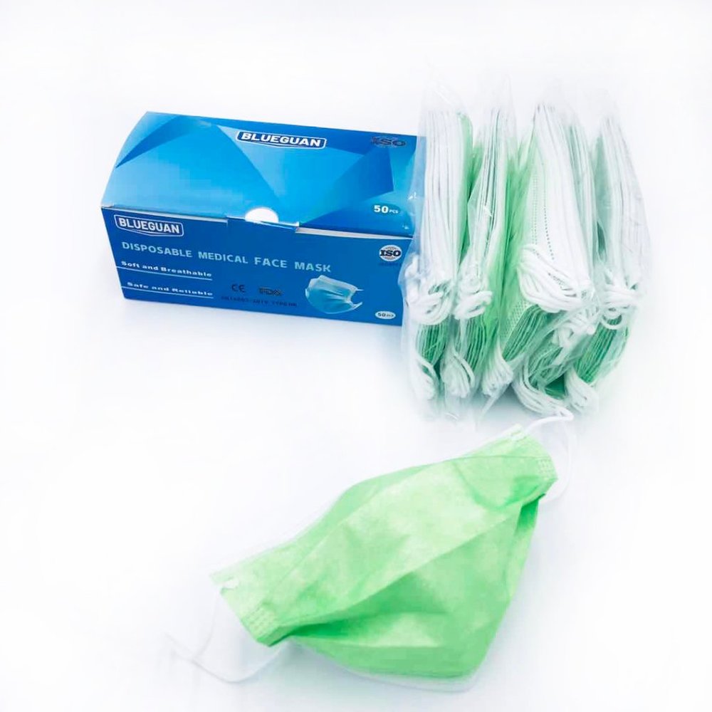 FDA / CE approved Disposable Medical Face Mask 50Q